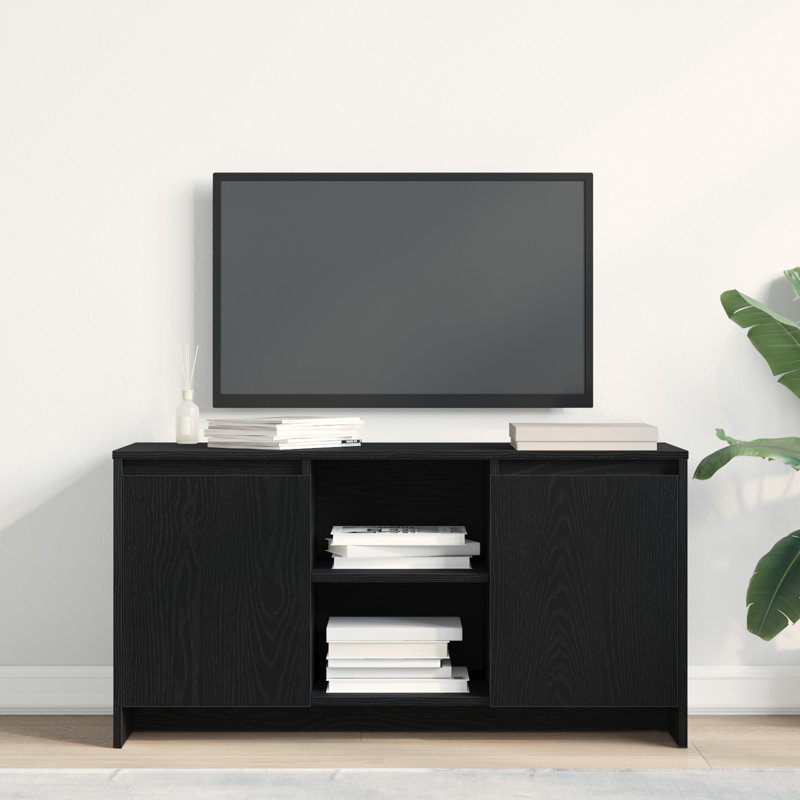 Meuble télé vidaXL chêne noir 40,16 x 14,76 x 20,67 po