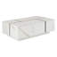 Table basse 47,2 po avec 2 tiroirs et 2 rangements cachés-375524376