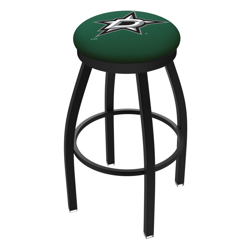 NHL Swivel Extra Tall Stool, Dallas Stars, Black, "Counter Stool (25" Seat Height)"