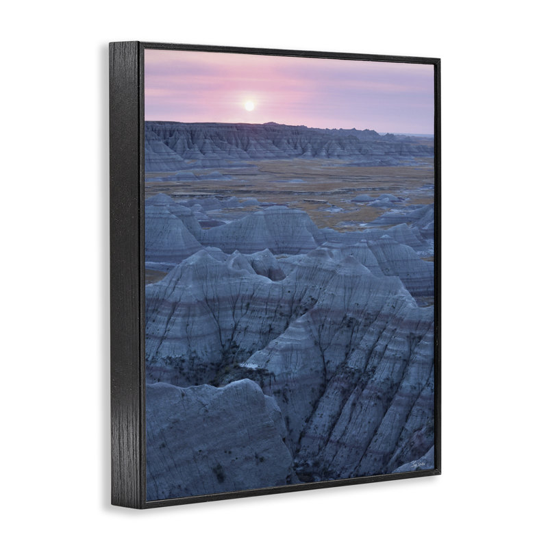 Sunrise Symphony Cliffside Landscape, estampe numérique, conception par Lori Deiter, H 14 po x l 11 po