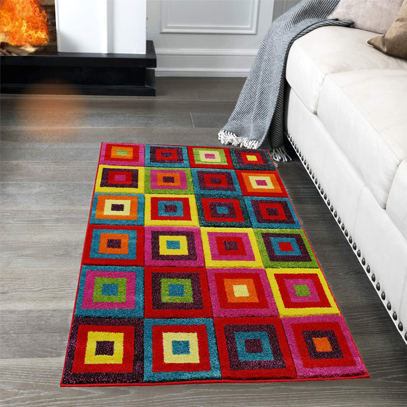 Gali Geometric 80cm X 150cm Area Rug, Rectangle 80 x 150cm