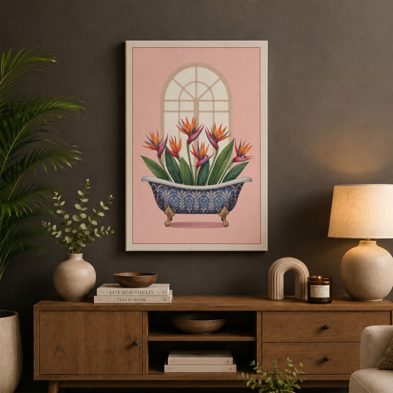 Print, 18x12 - 45.7 x 30.5 cm, Terracotta Border