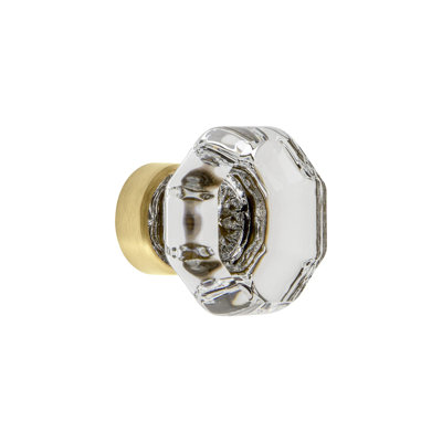 Grandeur Chambord Crystal 1-3/8" Cabinet Knob