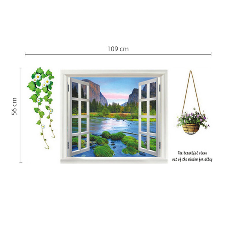 Non-Wall Damaging Wall Decal