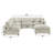 Vinessa Modular Sectional - 6-Piece Nest-100655181