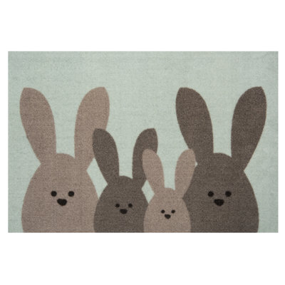 Bunny Family Doormat