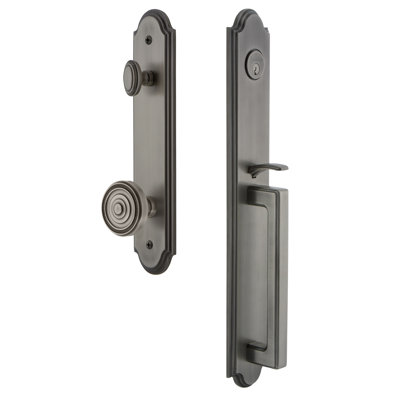 Complete Inactive Arc Dummy Handleset with Rosette