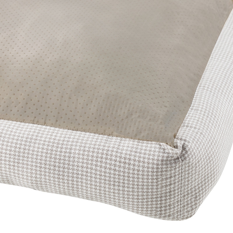 Sam's Pets Arlo Dog Bed, Brown, Extra Small (18.5" W x 15.35" D x 4.72" H)