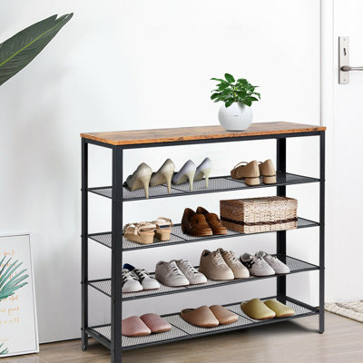 15 Pair Shoe Rack