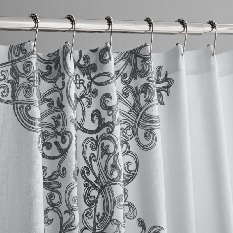 Rideau de douche Manches, 72"x72", Grey