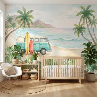 Murale de planches de surf Ocean