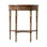 Beauty Of Leaves 30'' W Solid Wood Console Table