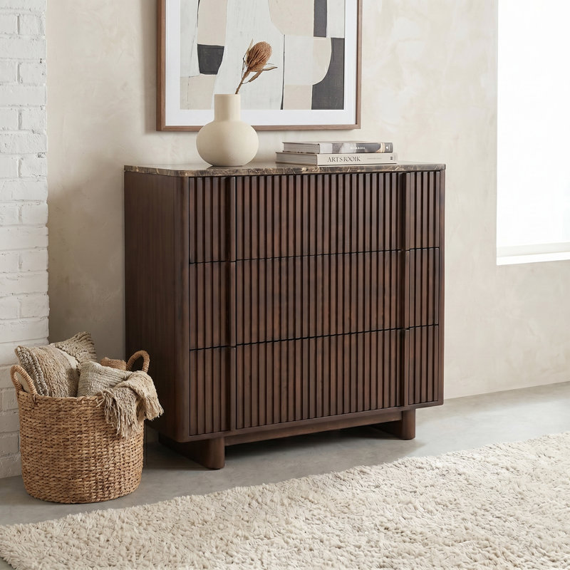 Caden Console Walnut, Emperado