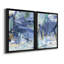 «Blue Room I», ensemble de 2 peintures sur toile encadrées-79427907-79427906
