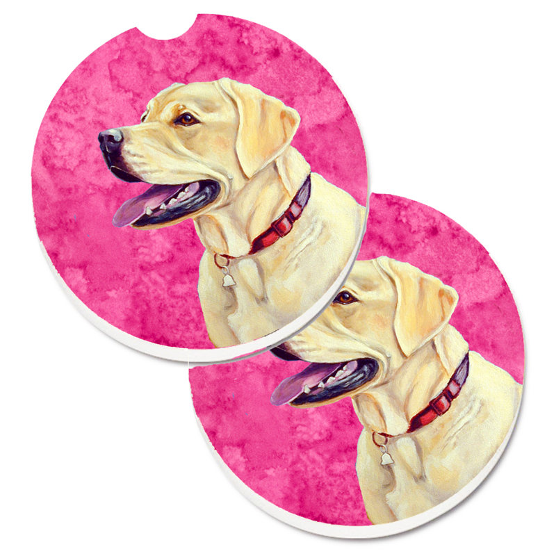 Sous-verre barbu collie voiture, Labrador