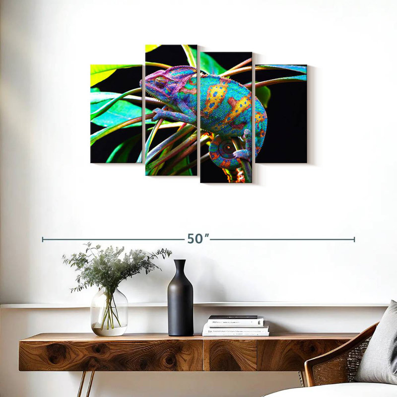 Brampt Chameleon, 22" H x 36" W