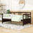 Twin Size Wood Daybed with Slats-765518296