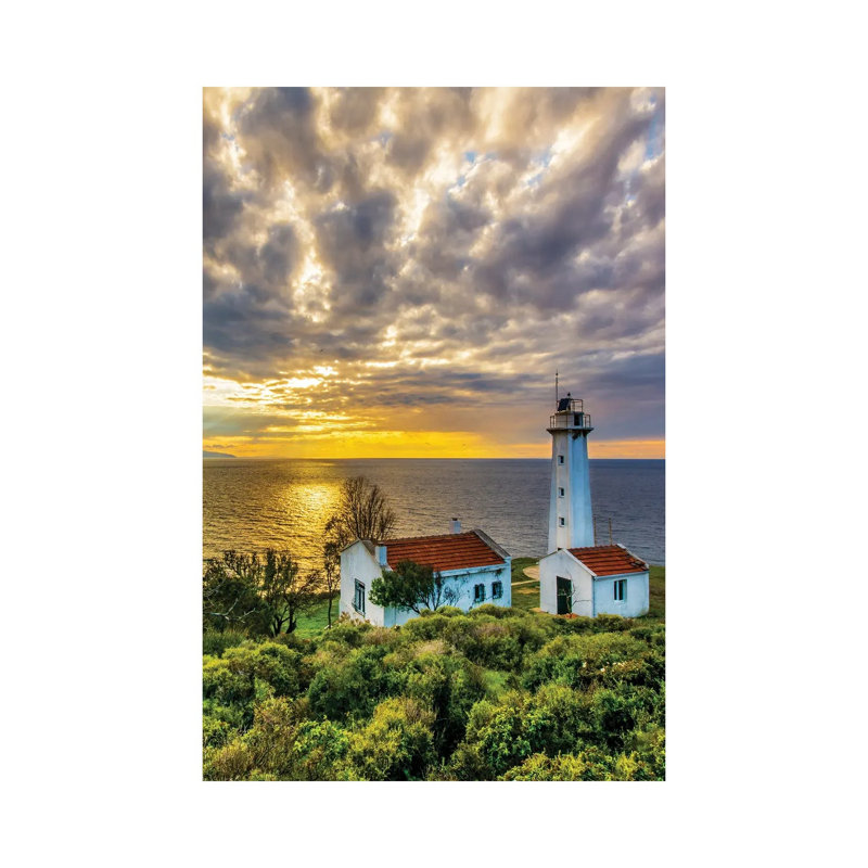 Sarpincik Lighthouse by Nejdet Duzen - Wrapped Canvas Print, 20.32 cm H x 30.48 cm W