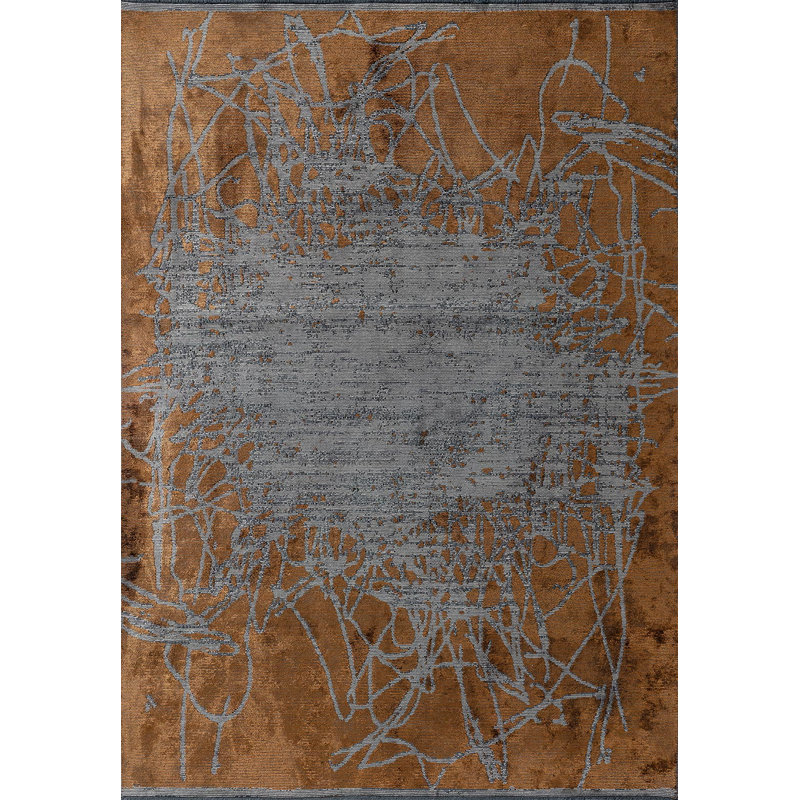 Rapture Abstract Area Rug, Rectangle 7'10" x 9'10"