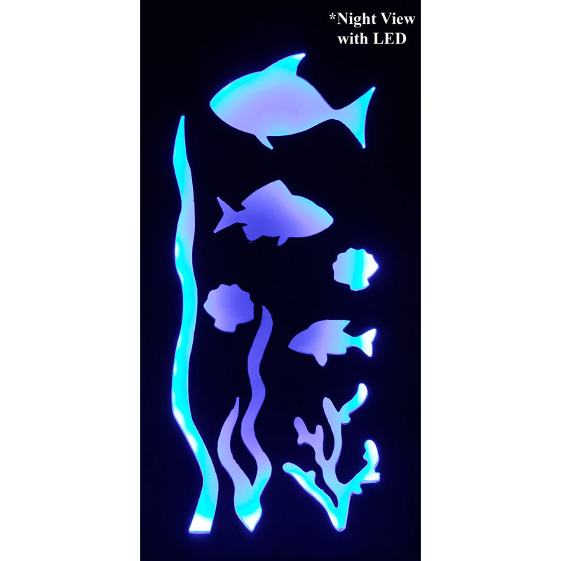 Décoration murale Sealife DEL