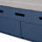 Rustic Storage Bench With 2 Drawers, Hidden Storage Space, And 3 False Drawers At The Top, Shoe Bench-793317547
