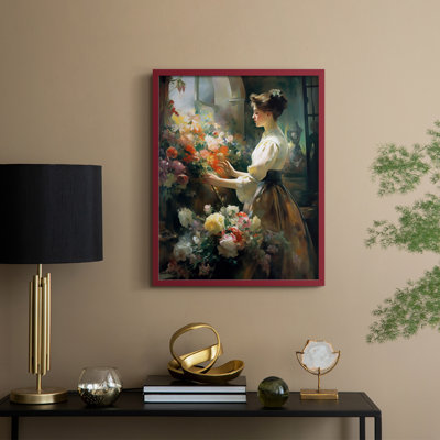 Reproduction encadrée WOMEN Series CDxxv - bois massif