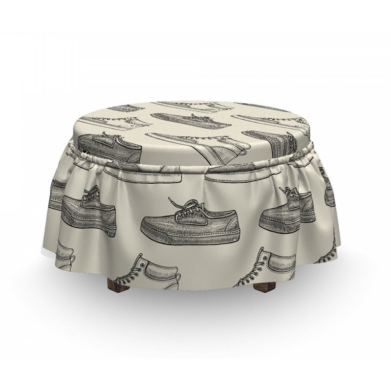 Housse pour repose-pieds sneaker chaussures