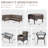 Serita Yokota 8-Pieces Outdoor PE Wicker Patio Sectional Outdoor Conversation Set With Cushions-2137806146