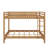 Queen-Over-Queen Sturdy Wooden Bunk Bed With Ladder & Safety Guardrail-14865872