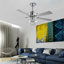52 Inch Ceiling Fan Light With Remote Control