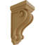 Corbeau en bois Devon Traditional, (paquet de 4)-91124346-120131283