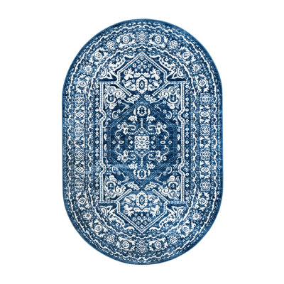 Tapis bleu Mayvale