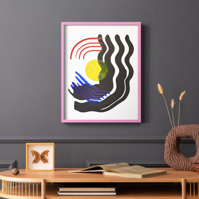 Shifting III, reproduction encadrée - bois massif