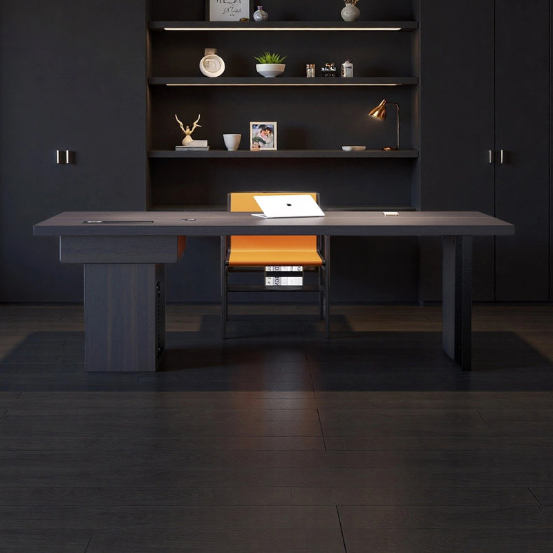 Bureau d'écriture, H 29,53 po x l 70,87 po x P 31,5 po