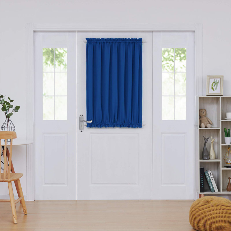 Rideau simple occultant et isolant Penryn, Bleu royal, l 54 po x L 72 po