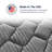 13"  Quilted Hybrid  Mattress With Moisture-Wicking Cover And High-Density Gel Memory Foam For Ultimate Comfort In A Box-340291660