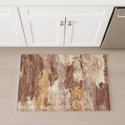 Machine Washable Indoor/Outdoor Karr ACN2372 Abstract Rug