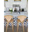 Ensemble de deux tabourets de comptoir Norman