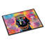 Black Labrador Hippie Dawg Doormat