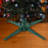 Latorrie Home Heritage Rotating Tree Stand Base w/Snowdrift 6.5' Pine Christmas Tree