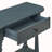 Narrow Console Table with Curved Corner-326888007