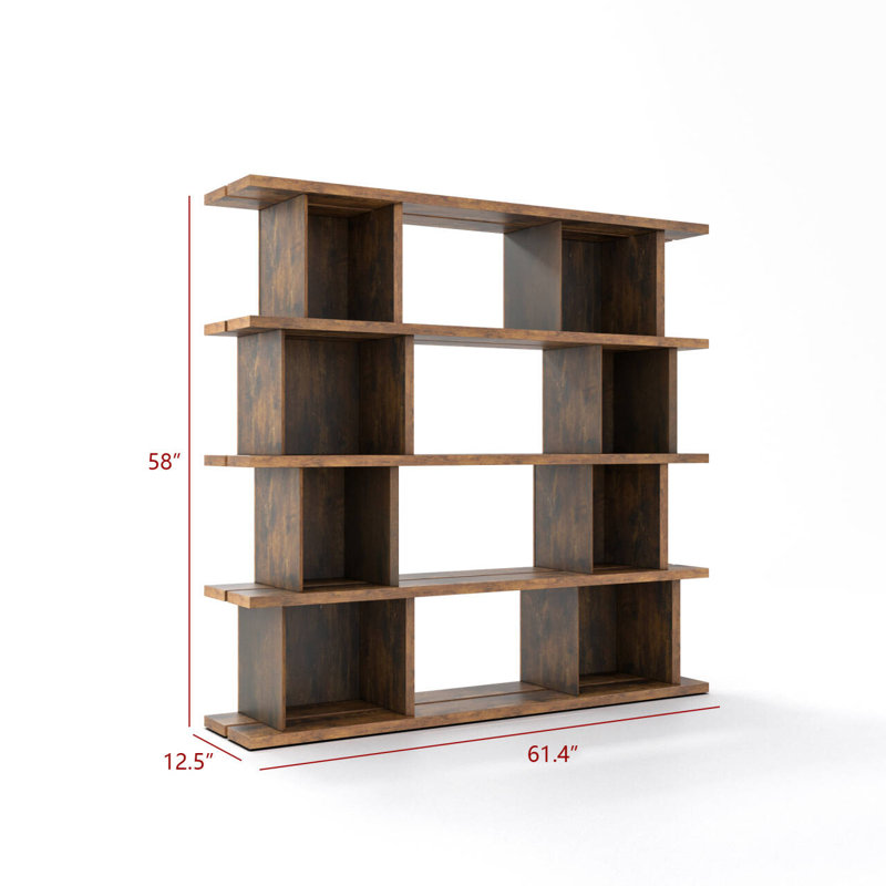 Antaun Geometric Bookcase