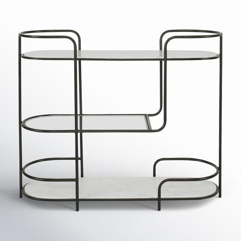 Chariot-bar ovale de 44 po de large Burlington