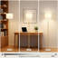 Lampe sur pied à intensité variable de 63,7 po avec base en marbre blanc et abat-jour en lin, lampe sur pied moderne avec mât doré pour le salon, le bureau et la chambre à coucher, comprend une ampoule DEL de 9 W