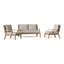 Hadley Outdoor 3 - Piece Conversation Set-624906733-547875403