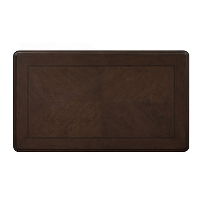Table basse avec bordure florale