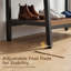 Metal Fixture 9 - Hook Coat Rack