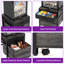 Fridge Stand With Storage And Charging Station-483084451