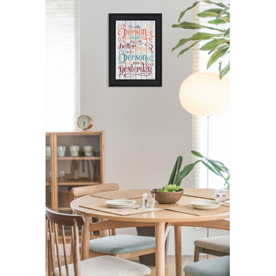 The Only Person Framed Wall Art for Living Room, Home Wall Decor by Susan Ball
