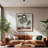 Adjustable Height Metal Body Single Pendant